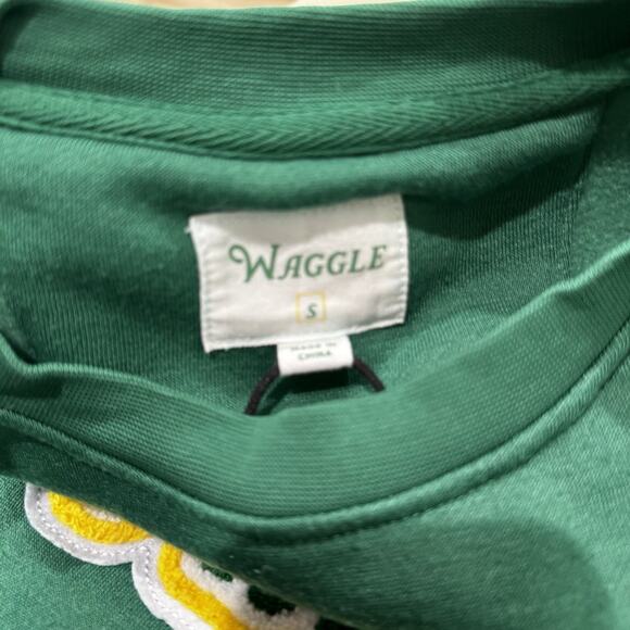 Waggle Men's Green PGA Masters Sweatshirt Size S - Picture 3 of 12